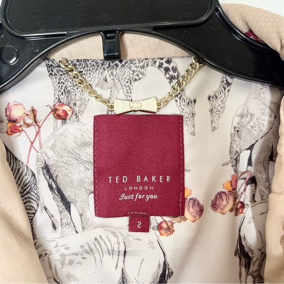 Ted Baker ‘Hanni’ Leather Jacket - Picture 12 of 15